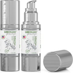Brilliant Eyes Bio-Advanced Daily Eye Cream by LuxeOrganix  (2 pack of 1oz Pumps)