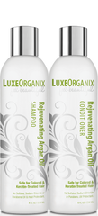 LuxeOrganix Moroccan Argan Oil Shampoo & Conditioner (8oz Set)